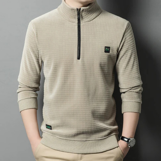 Ralph - Stylish Zip Neck Jumper