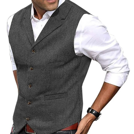 Jesse - Tailored Men's Vest Waistcoat