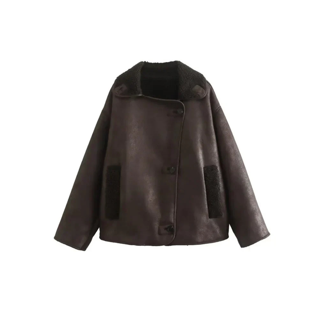 Delphine - Oversized Double-Breasted Jacket