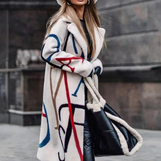 Althea - Printed Long Coat