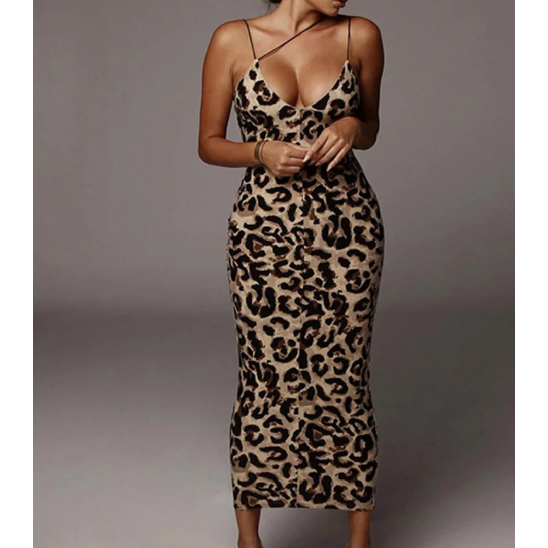 Elspeth - Animal Print Dress