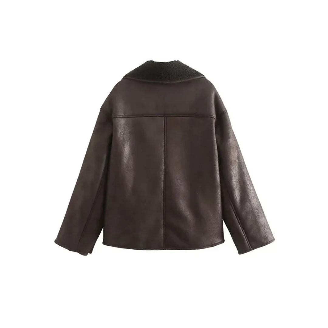 Delphine - Oversized Double-Breasted Jacket