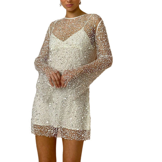 Henrietta - Sparkly Glitter Party Dress