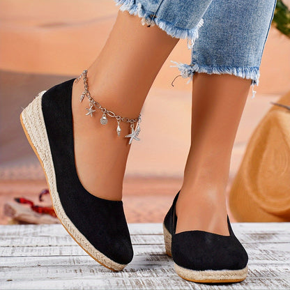 Daria - Classic Wedge Heel Sandals