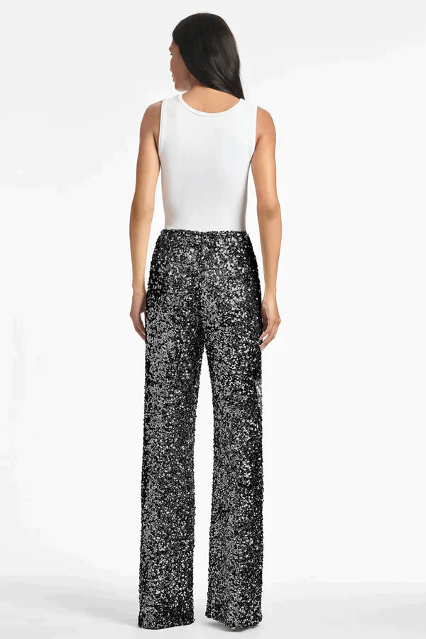 Della - Sparkling Wide-Leg Trousers