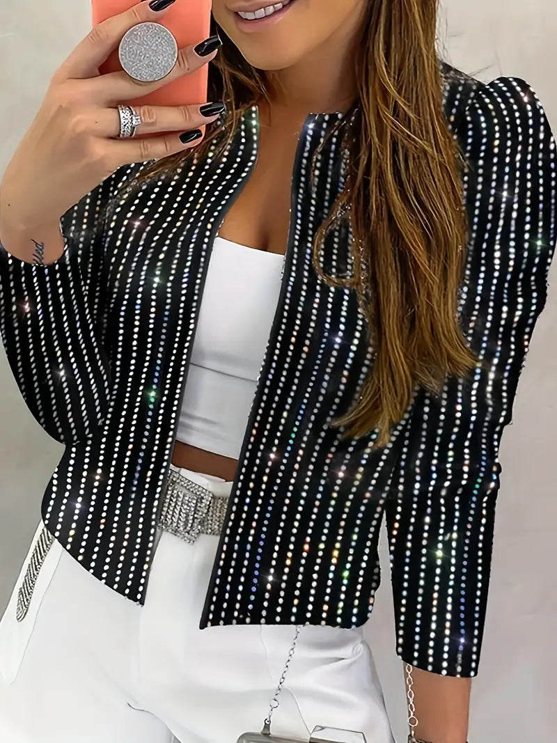 Teresa - Sparkly Rhinestone Jacket