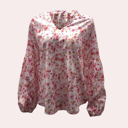 Amya - Floral Summer Blouse