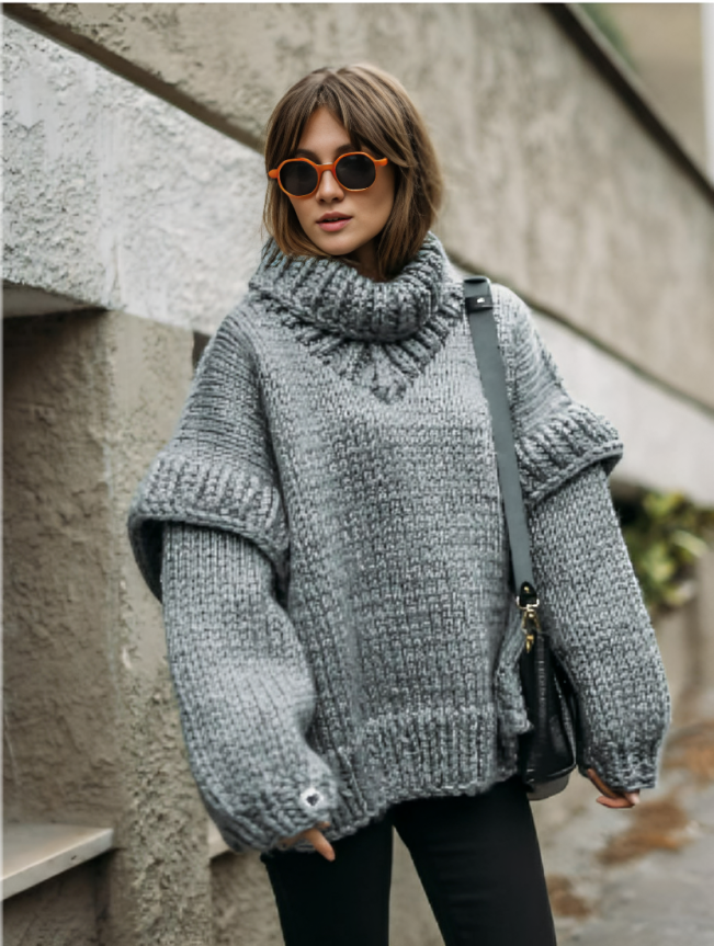 Cressida - Oversized Knit Jumper