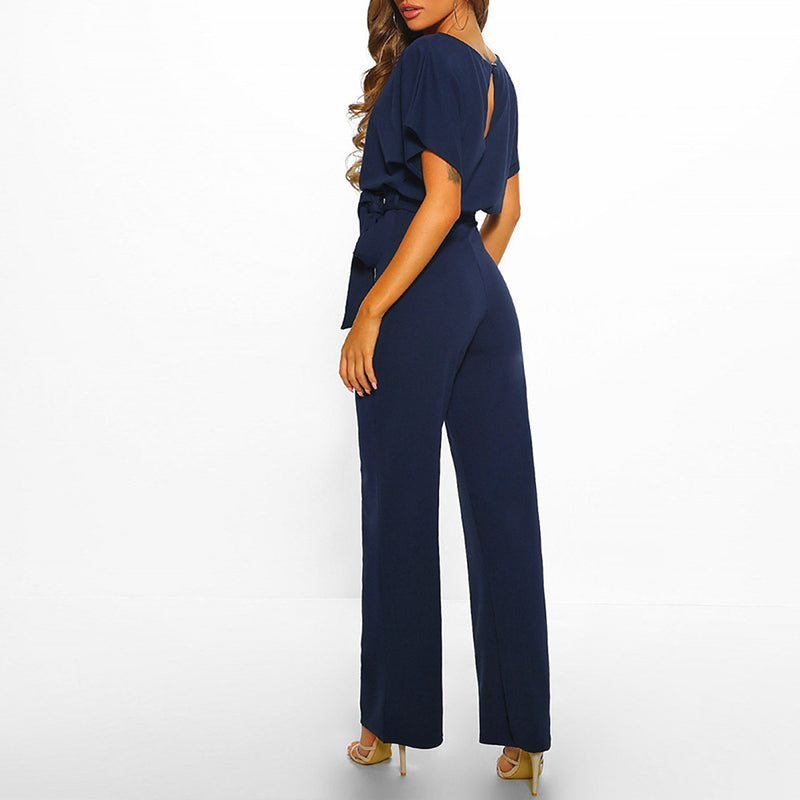 Ottilie - Belted Chic Jumpsuit