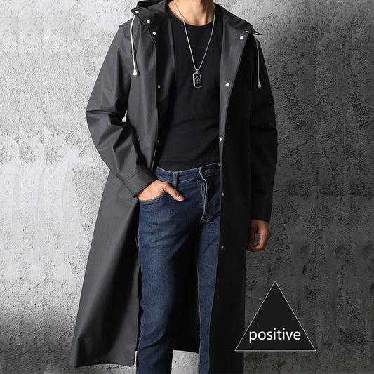 Roger - Long Hooded Raincoat