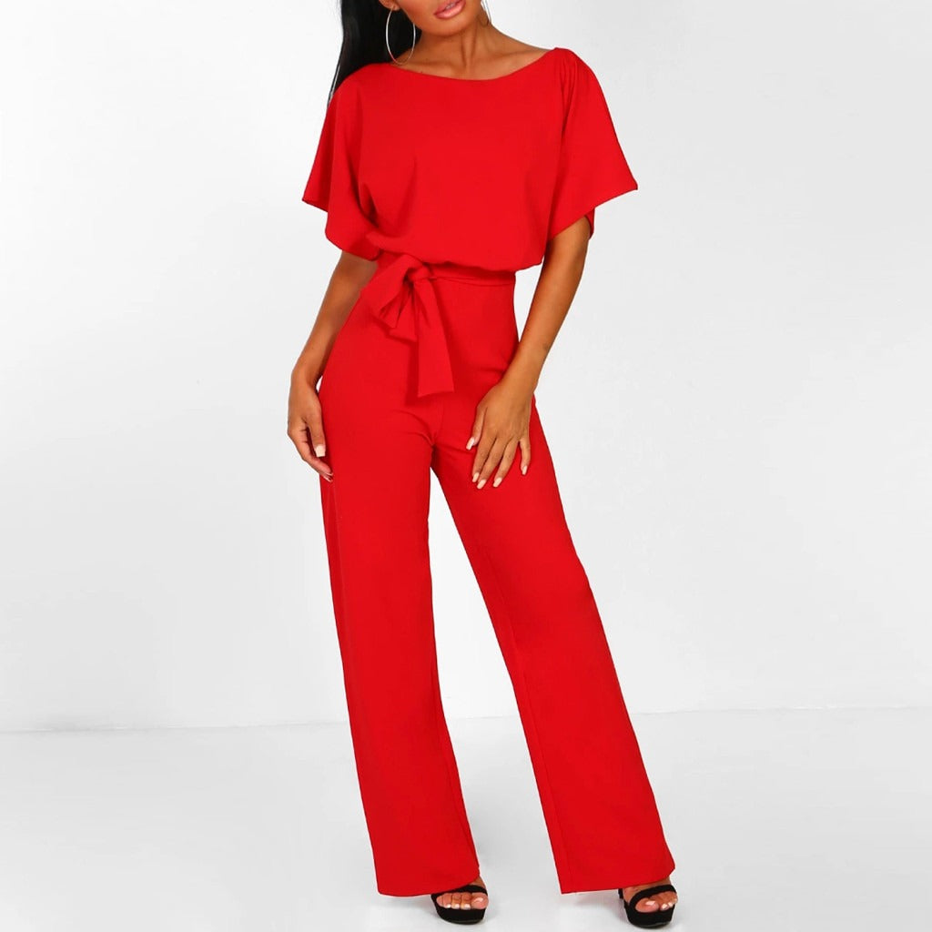 Ottilie - Belted Chic Jumpsuit