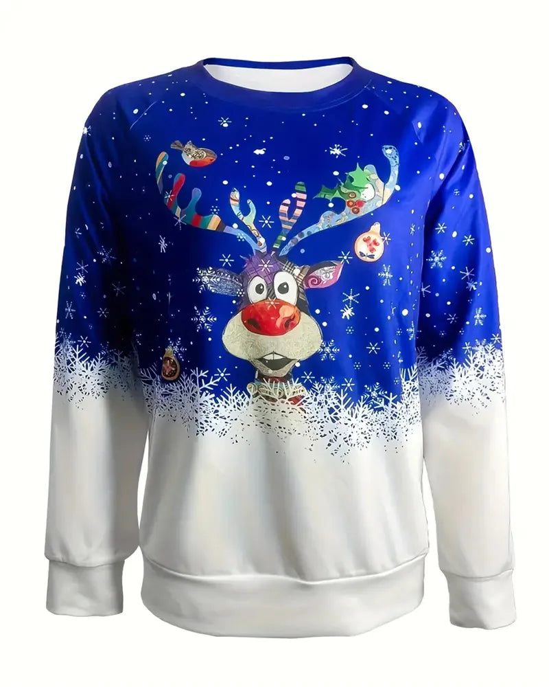 Cherie - Festive Reindeer Christmas Jumper