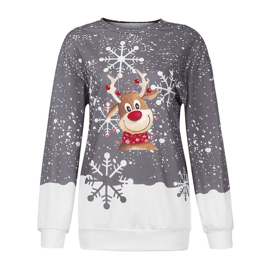 Charity - Reindeer Snowflake Christmas Jumper