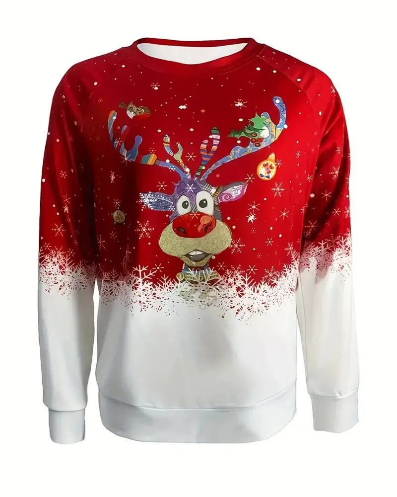 Cherie - Festive Reindeer Christmas Jumper